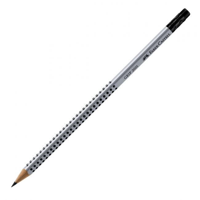 Tužka Faber Castell Grip 2001 HB s gumou 12ks