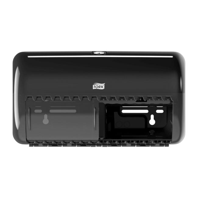 [HY557008] Zásobník na toaletní papír v kotouči Tork, černý T4