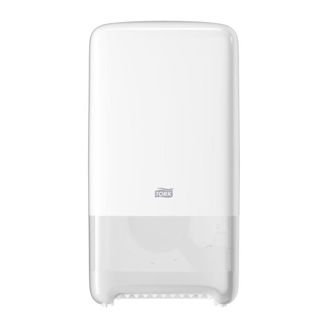 [HY557500] Zásobník na toaletní papír TORK Mid-size Twin bílý T6