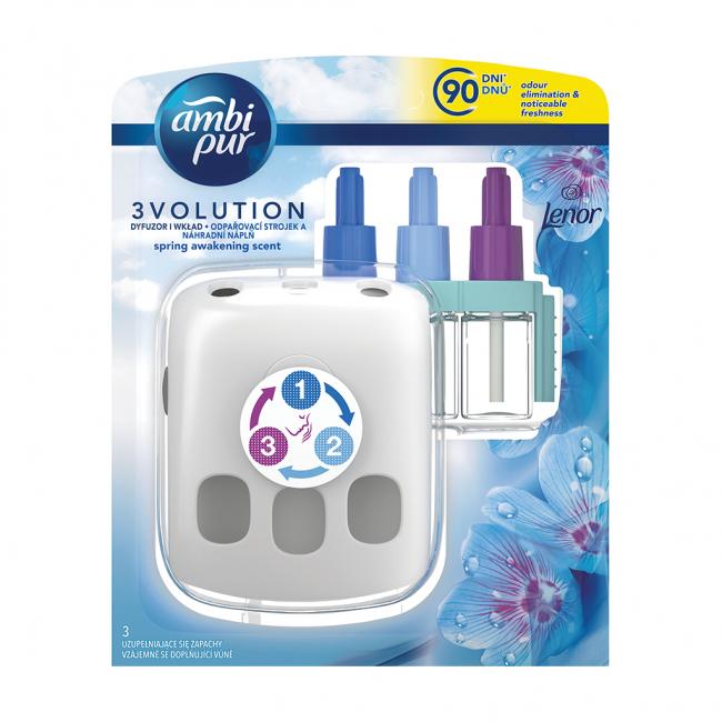 [HY570514] Ambi Pur 3Volution elektrický osvěžovač + náplň 20 ml Lenor