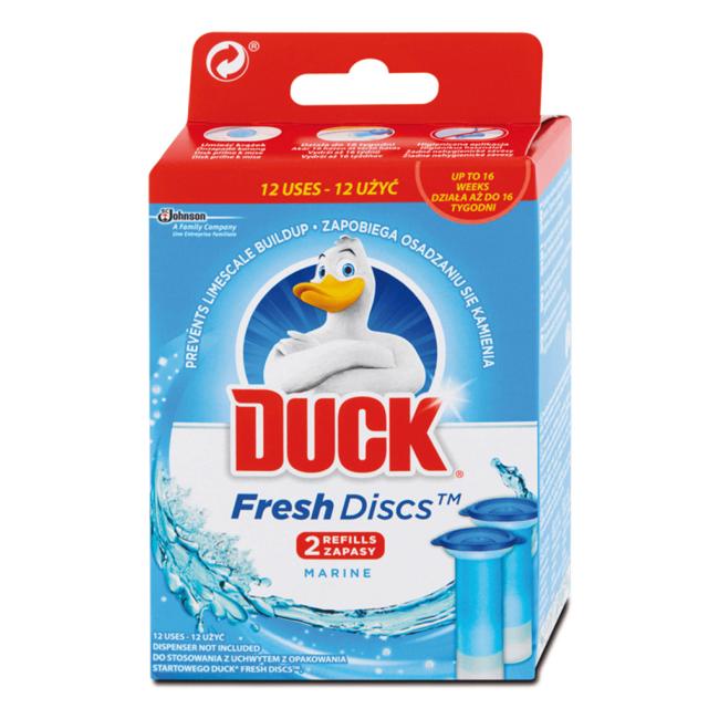[HY608588] Náhrada DUCK Fresh Discs WC gel 2 x 36 ml Marine