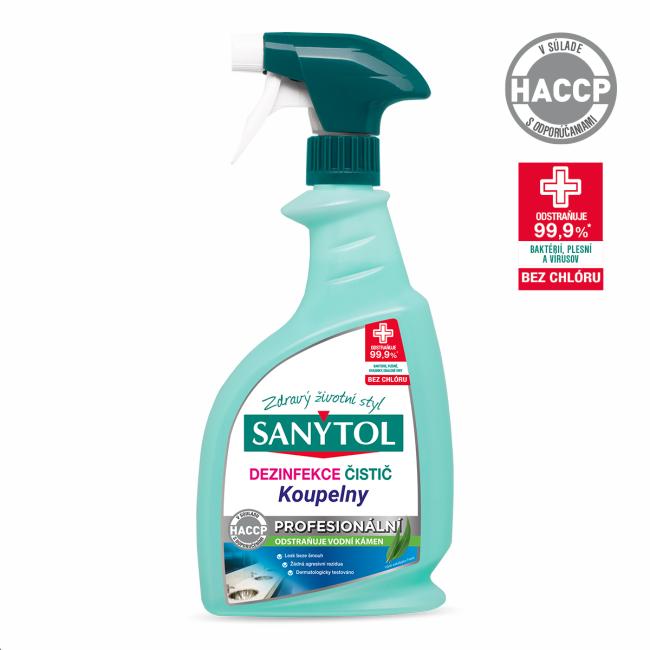 [HY661305] Sanytol čistič na koupelny Professional 750 ml