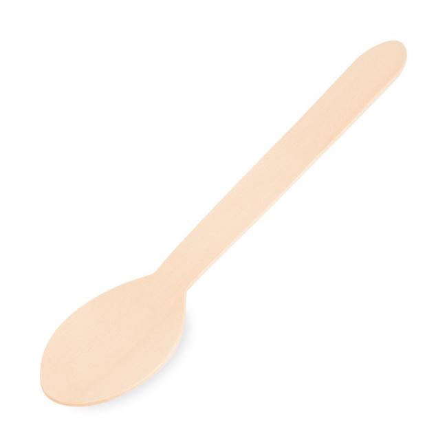 Lžíce dřevěné 16 cm (100 ks)