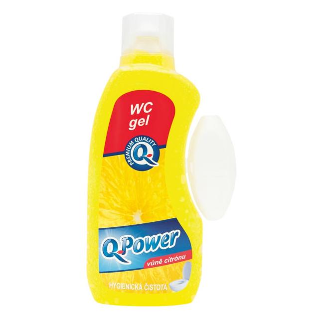 [HY700834] Q-Power WC závěsný gel 400 ml - Citron