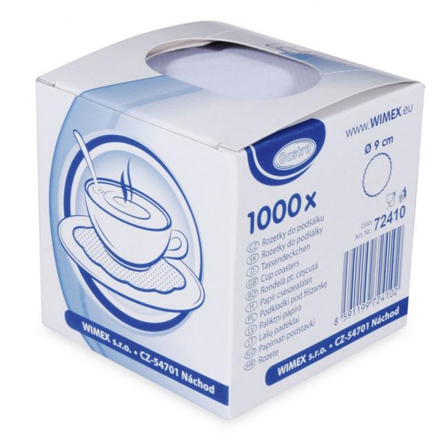 Rozetky do podšálku 9 cm (1000 ks)