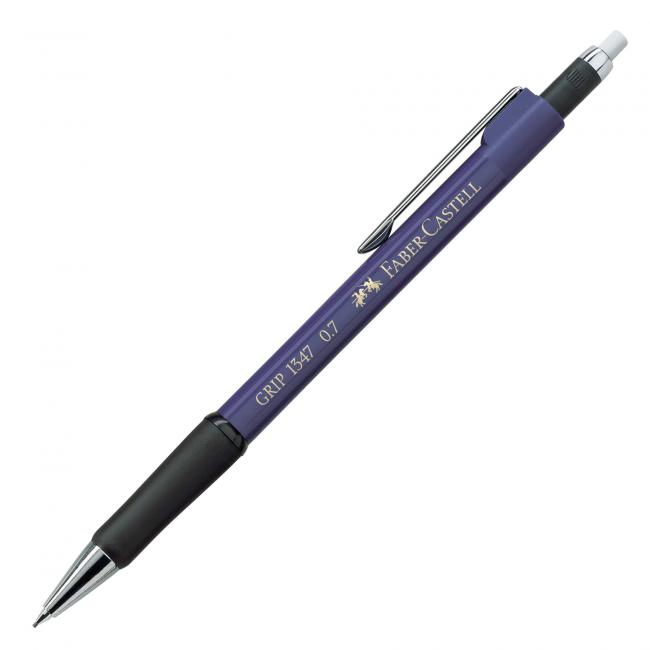 Mikrotužka Faber Castell Grip 1347 0,7mm modrá