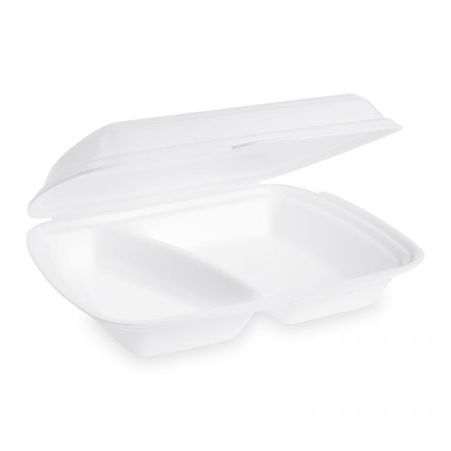 [HY756320] Menu box 2-dílný bílý 241 x 207 x 69 mm (125 ks)
