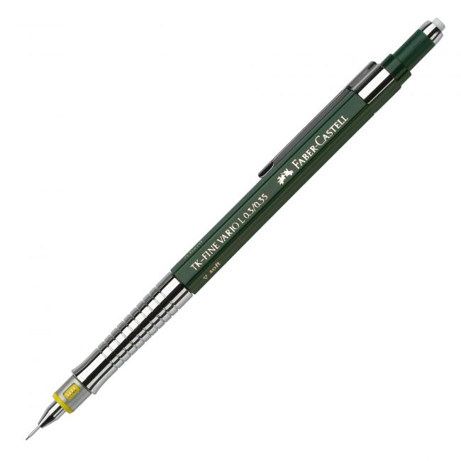 [FC135300] Mikrotužka Faber Castell TK-Fine Vario L 0,35mm zelená