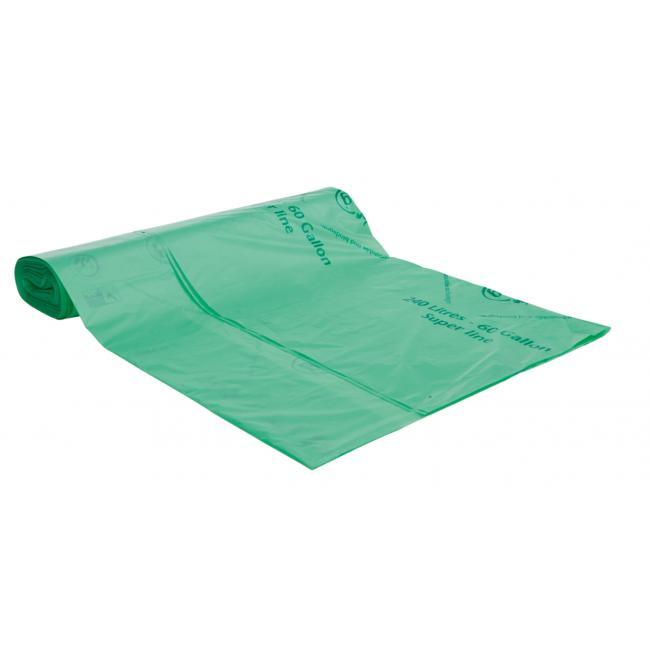 [HY760240] Pytle kompostovatelné BioBag na odpad 240 ℓ extra pevné 12ks