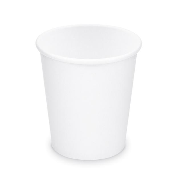 [HY762200] Papírové sklenice bílé Ø73 mm 200 ml 'S' (50 ks)