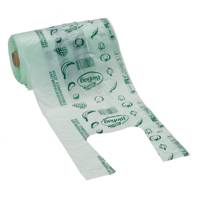 Brašna kompostovatelná BioBag na nákup 42 x 34 cm 300 ks