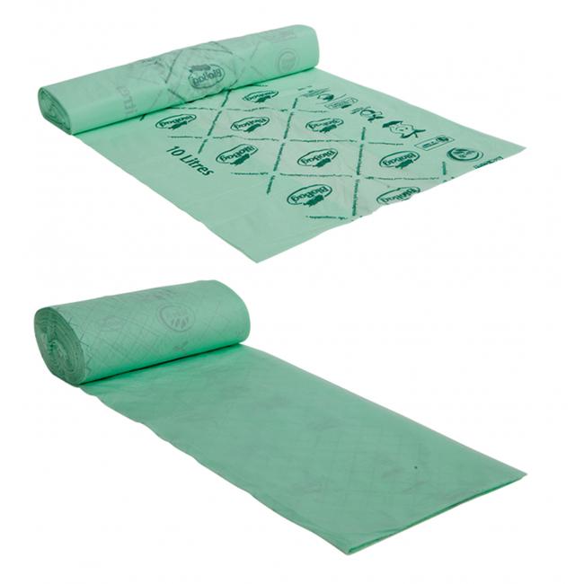 Pytle kompostovatelné BioBag do koše 10 ℓ 43 x 45 cm 25 ks