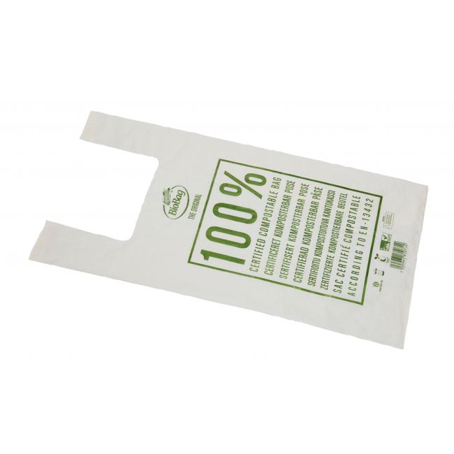 [HY765442] Brašna kompostovatelná BioBag na nákup 20 l pevná 30 ks