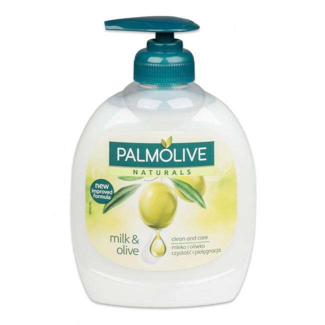 [HY772010] Palmolive tekuté mýdlo s pumpičkou 300 ml - Oliva Milk