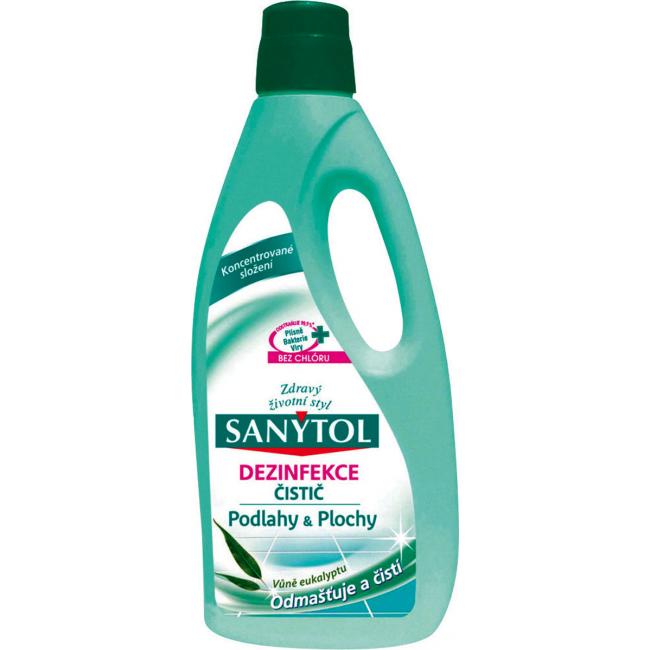 [HY772416] Sanytol dezinfekční čistič na podlahy a plochy 1 l eukalypt
