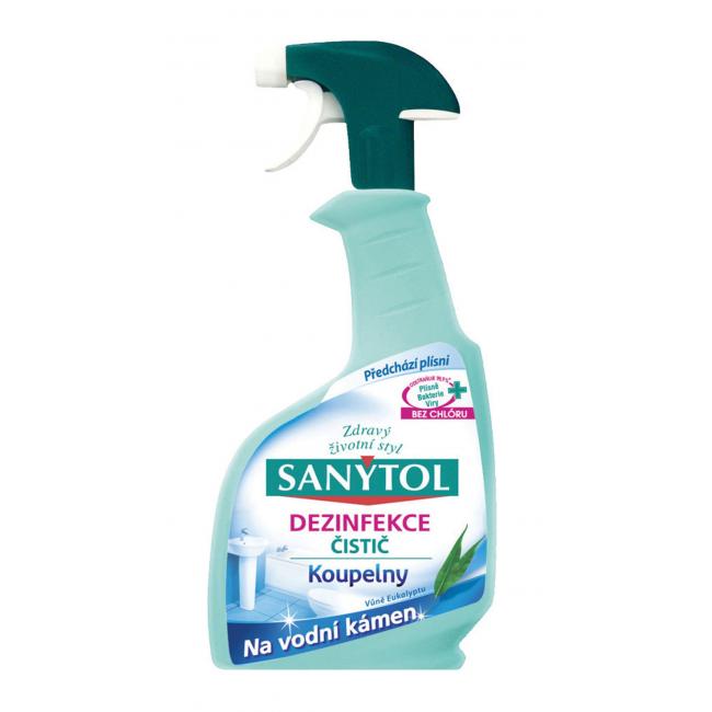[HY772418] Sanytol KOUPELNA na vodní kámen s rozprašovačem 500 ml
