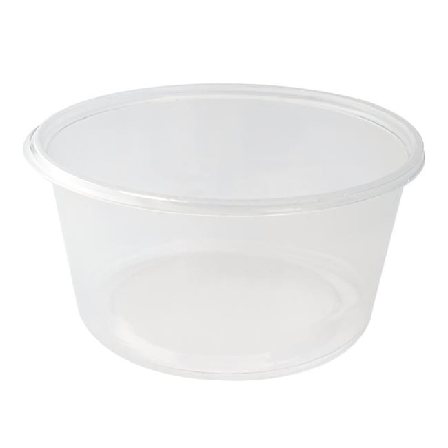 [HY774251] Misky PP kulaté 250 ml 50 ks průhledné