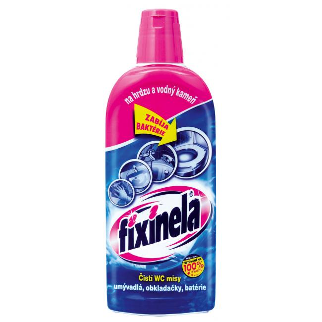 Fixinela WC tekutý čistič 500 ml (růžová)