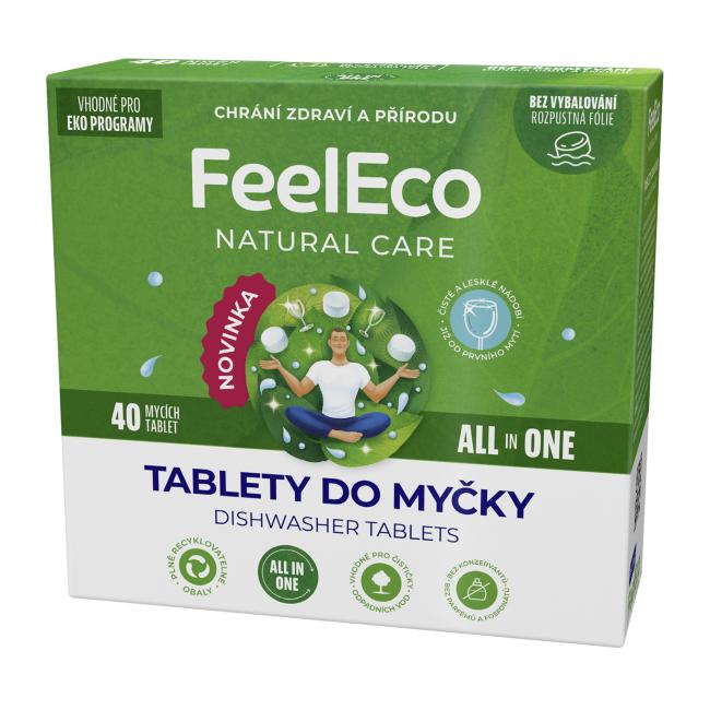 [HY776221] Feel Eco tablety do myčky All in One 40 ks