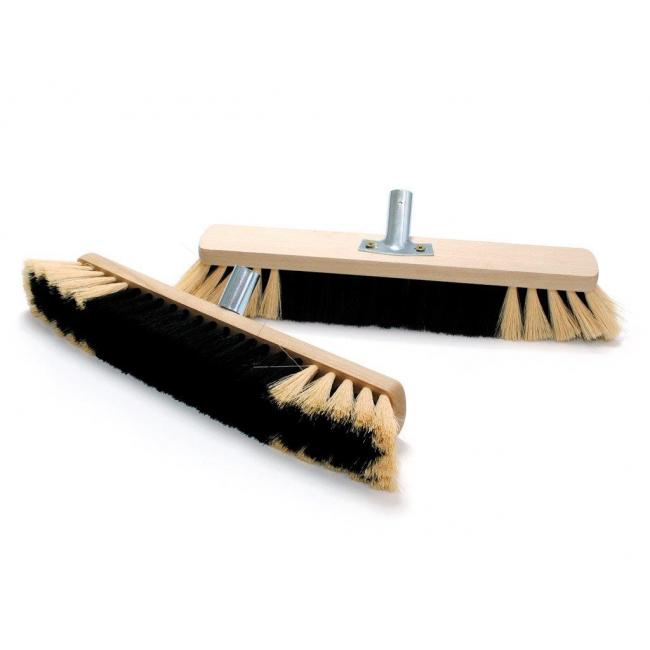 [HY843852] Smeták dřevěný 40 cm s kováním bez držadla