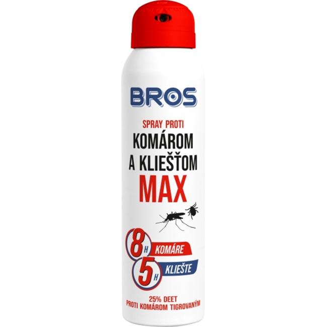 BROS sprej proti klíšťatům a komárům MAX 90 ml