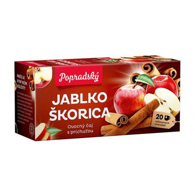 Čaj BOP ovocný jablko, skořice 20 x 2 g