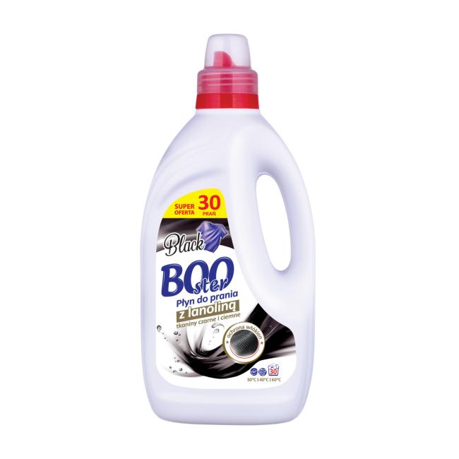 BOOSTER prací gel (30PD) Black 1,5l