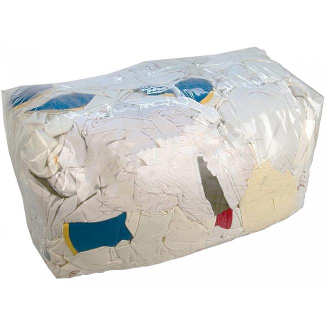 [HY911016] Pucwola - technický textil/čistící hadry tříděné bavlněné 10 kg