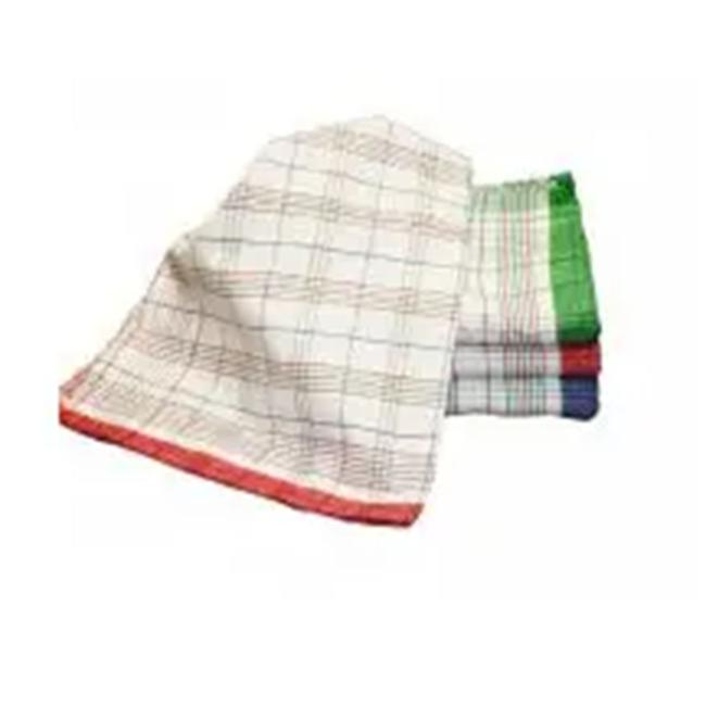 [HY911020] Utěrka textilní na nádobí barevná 45x 65 cm 100% KARO