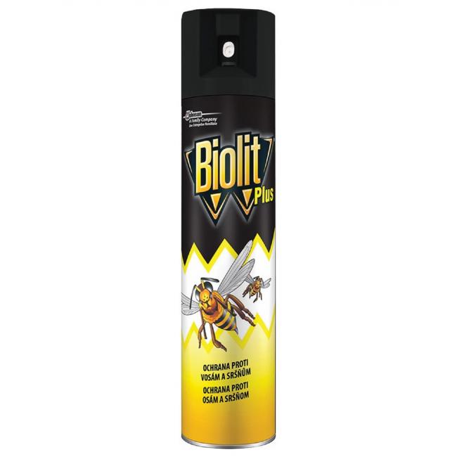 Biolit sprej Plus Stop na vosy a sršně 400 ml