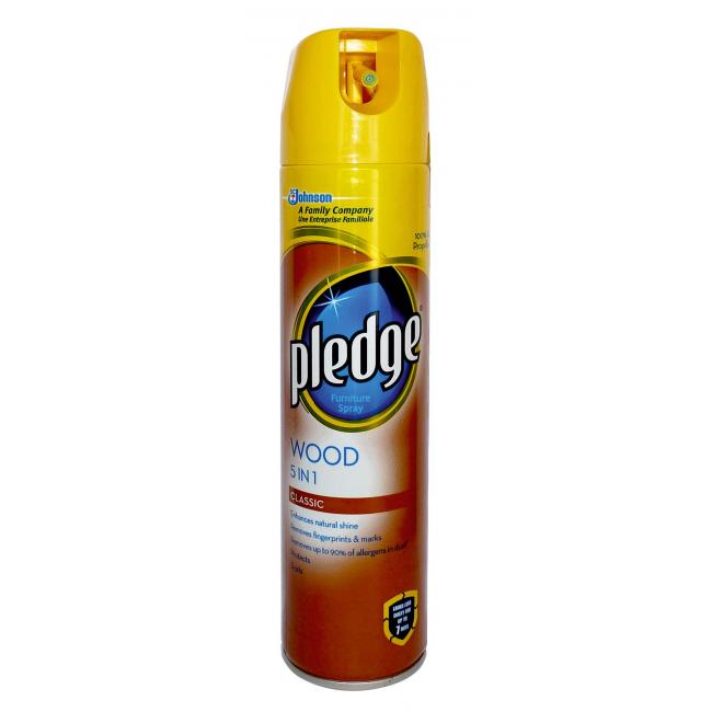 Pledge sprej Wood Classic na dřevěné povrchy 250 ml