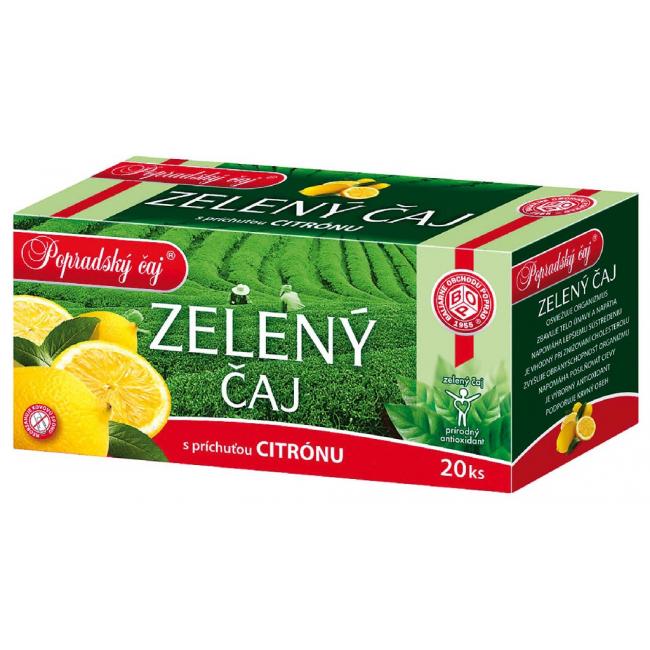 [PT604234] Čaj BOP zelený s citronem 20 x 1,5 g