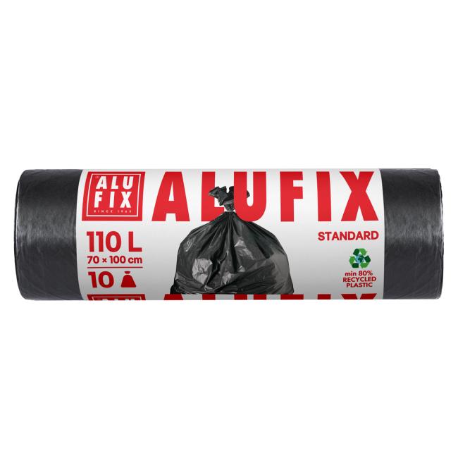 [HY946030] Pytle na odpadky 110 ℓ/10ks 27mic, LDPE 70x100cm černé