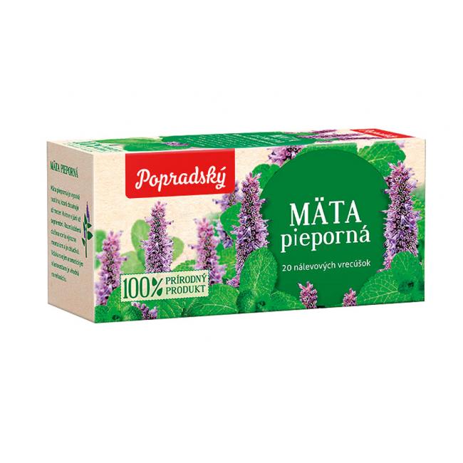Čaj BOP bylinný máta peprná 20 x 1,5 g
