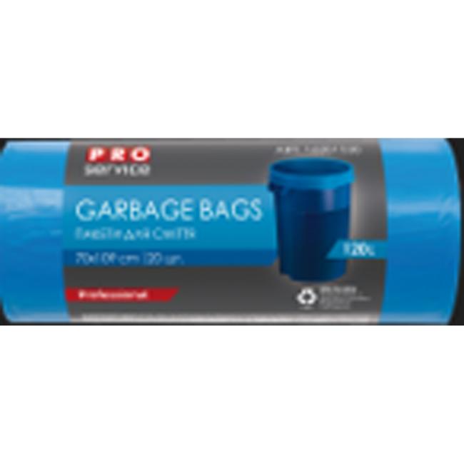 [HY946036] Pytle na odpadky 70x109, LDPE, 120 ℓ, 21 mic, 20 ks modré