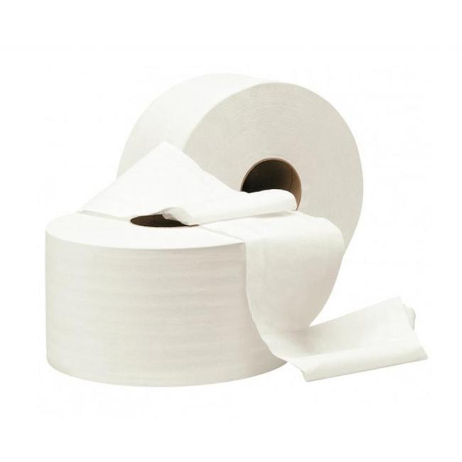 Toaletní papír 2-vrstvý Softly Jumbo bílý 26 cm, návin 220 m