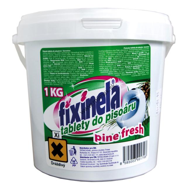 Fixinela tablety do pisoárů 1kg Borovice