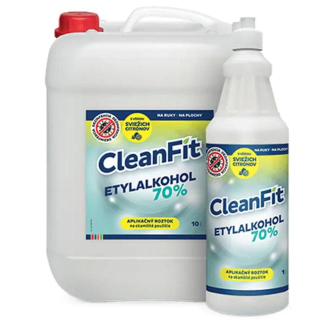 CleanFit dezinfekční roztok Ethylalkohol 70% citrus 10 l