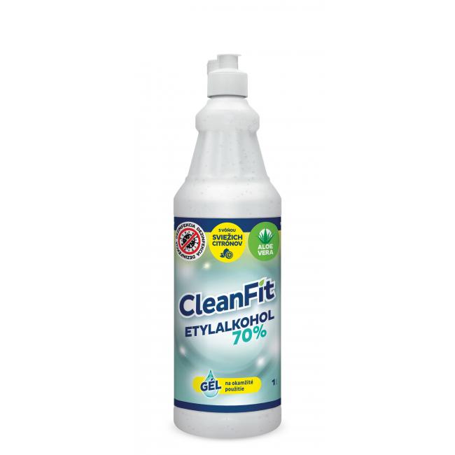 [HY999706] CleanFit dezinfekční gel 70% citrus na ruce 1 l+ pumpička ZDARMA
