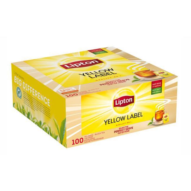 [PT604408] Čaj Lipton černý Yellow Label 100 x 2g