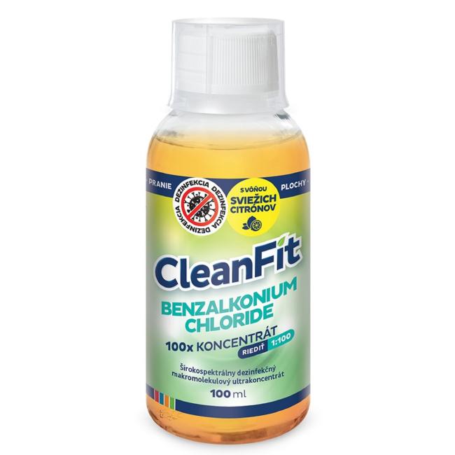 [HY999839] Cleanfit ultrakoncentrát - Benzalkonium Chloride dezinfekční 100 ml
