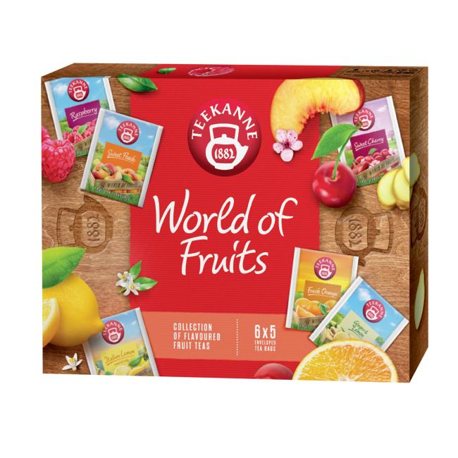Kolekce čajů TEEKANNE World of Fruits HB 66,25g