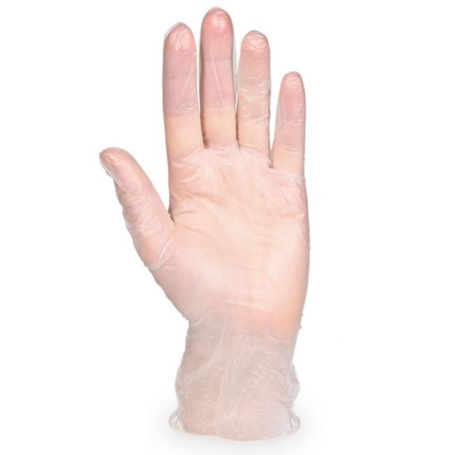 [HY999997] Rukavice jednorázové, vinylové, nepudrované, čiré vel. S 9/ L (100 ks)
