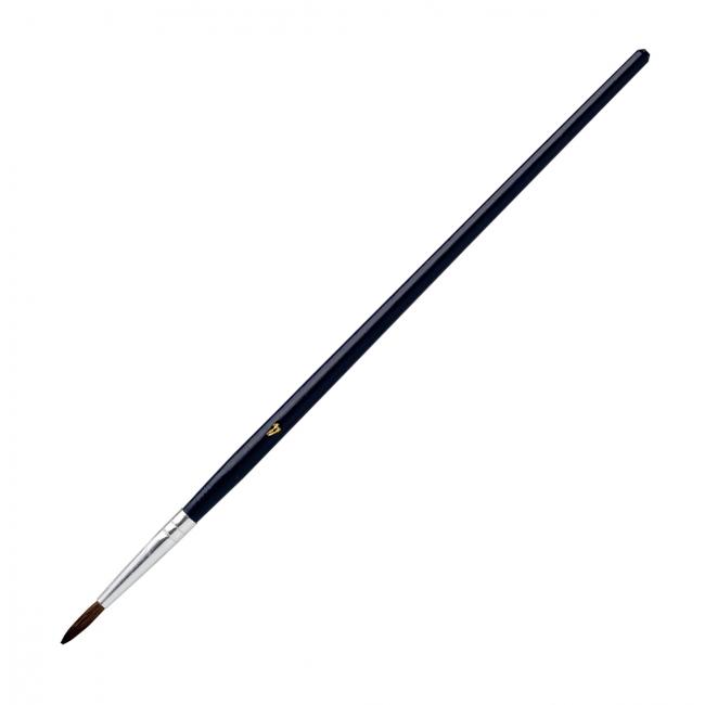 [IC015001] Štětec kulatý Nr. 4 s modrou rukojetí 12ks