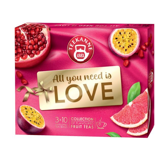 Kolekce čajů TEEKANNE LOVE Collection HB 67,5g