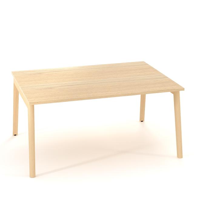 [IR100013] Pracovní stoly Bench ALFA ROOT 160x160cm, dub