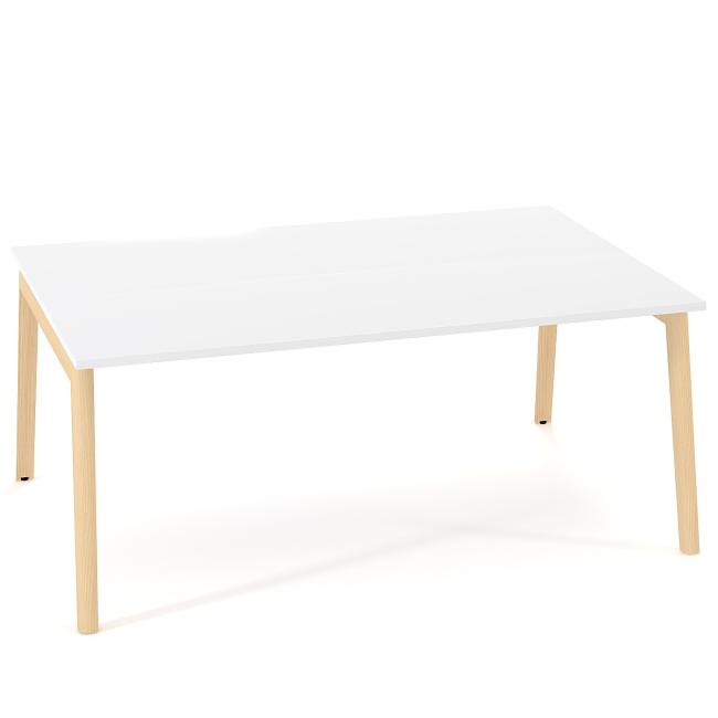 [IR100014] Pracovní stoly Bench ALFA ROOT 180x160cm, bílý