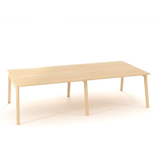 [IR100017] Pracovní stoly Bench ALFA ROOT 280x160cm, dub
