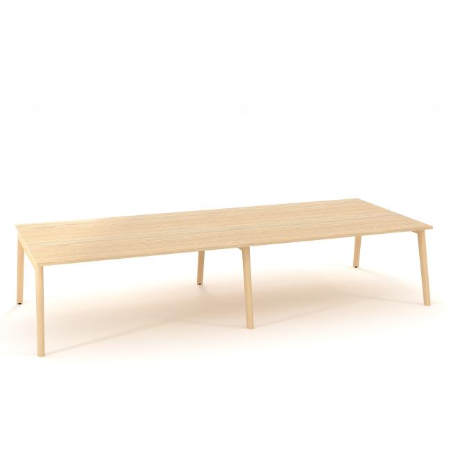 [IR100021] Pracovní stoly Bench ALFA ROOT 360x160cm, dub