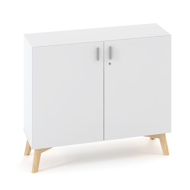 Policová skříň ALFA ROOT, 1 police, 100x47x88, 7cm, bílá